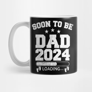 Soon To Be Dad 2024 Loading Baby Feet Mug